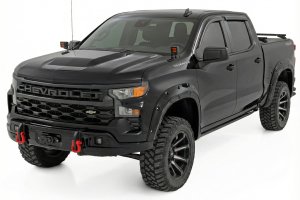 Chevrolet Silverado 1500 Bumper - Front - Rough Country - FXS - Black - '23-'26